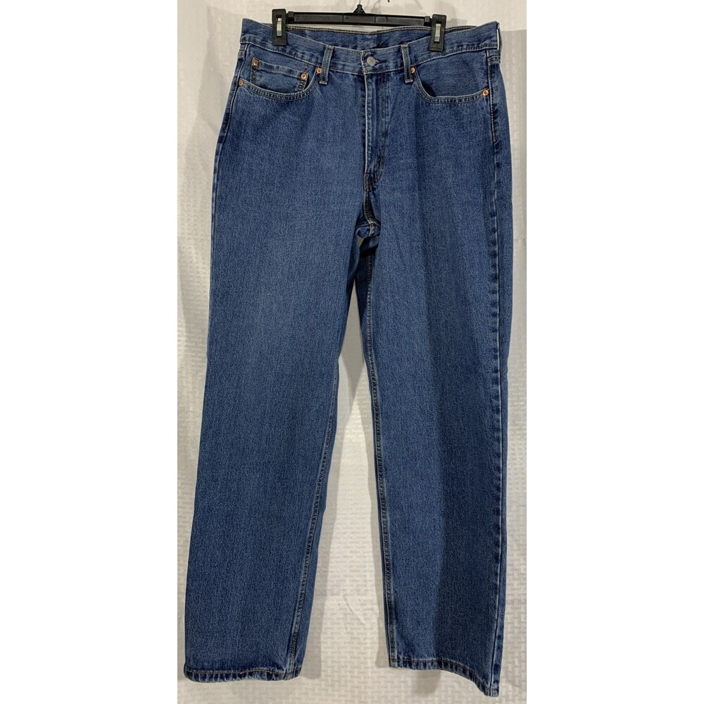 Levi’s 550 Relaxed Fit Straight Leg Jeans Mens 36x34 Excellent